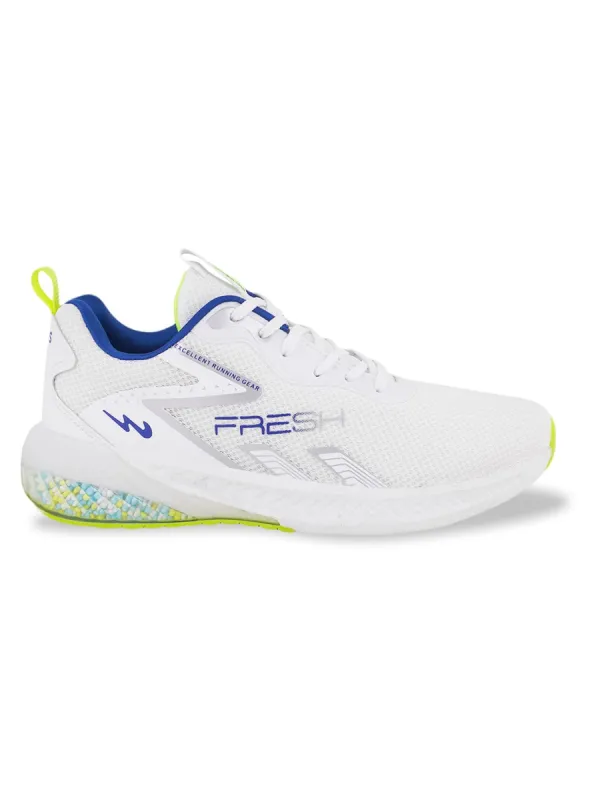 FRESH White Men's Running Shoes sold by Campus Shoes