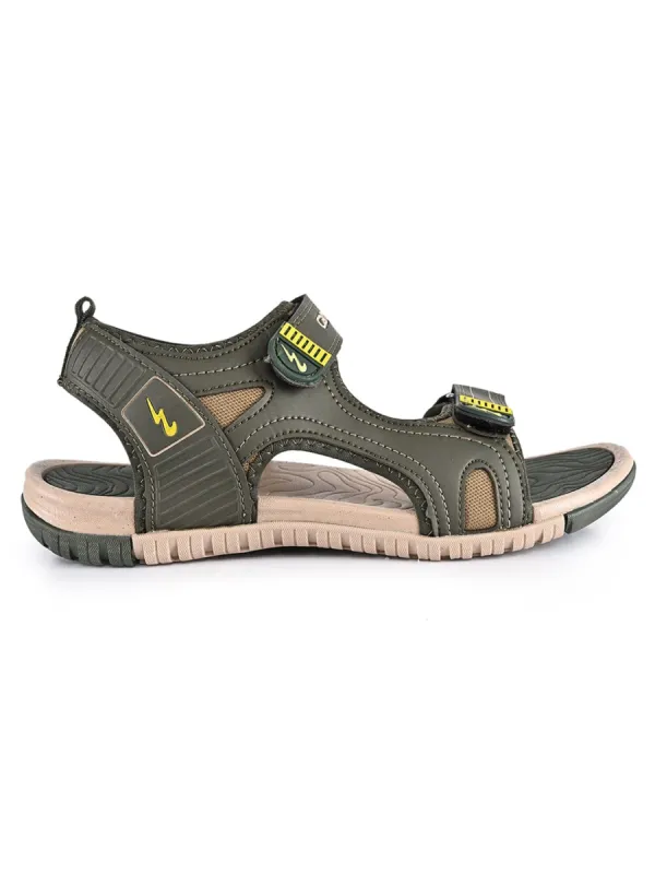 3K-908 Green Men's Sports Sandals sold by Campus Shoes