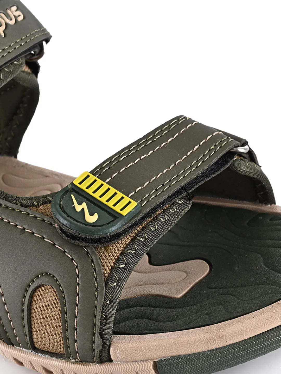 3K-908 Green Men's Sports Sandals sold by Campus Shoes product image thumbnail 5