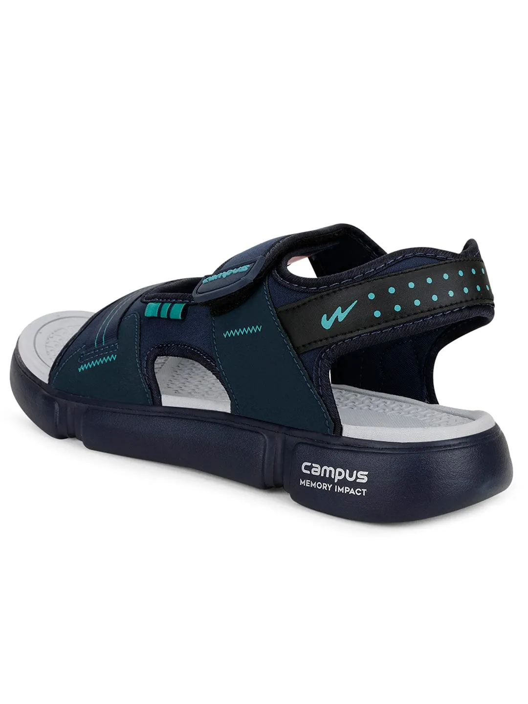 SD-057 Navy Men's Sandals sold by Campus Shoes product image thumbnail 3