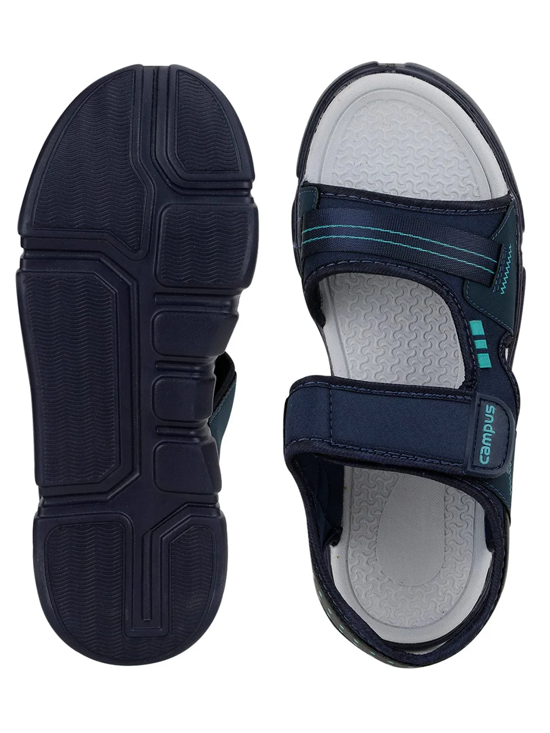 SD-057 Navy Men's Sandals sold by Campus Shoes product image thumbnail 4