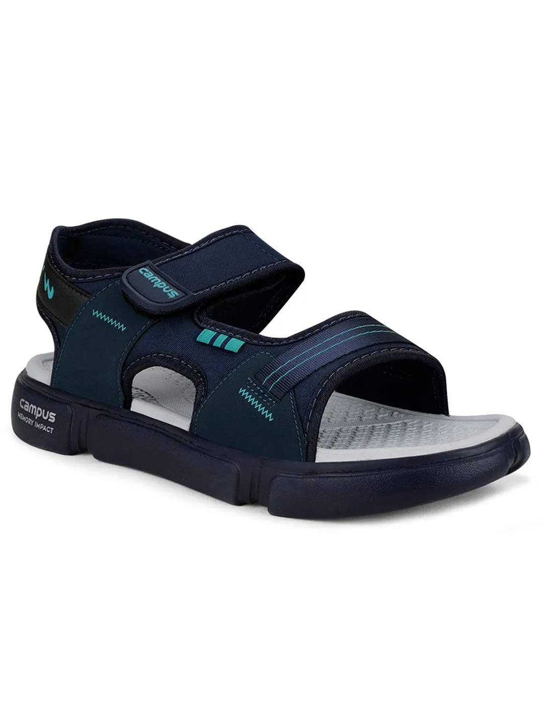 SD-057 Navy Men's Sandals sold by Campus Shoes product image thumbnail 2