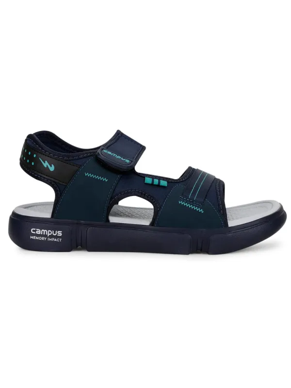 SD-057 Navy Men's Sandals sold by Campus Shoes