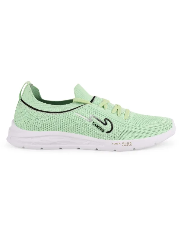 CAMP BENCY Green Women's Walking Shoes sold by Campus Shoes