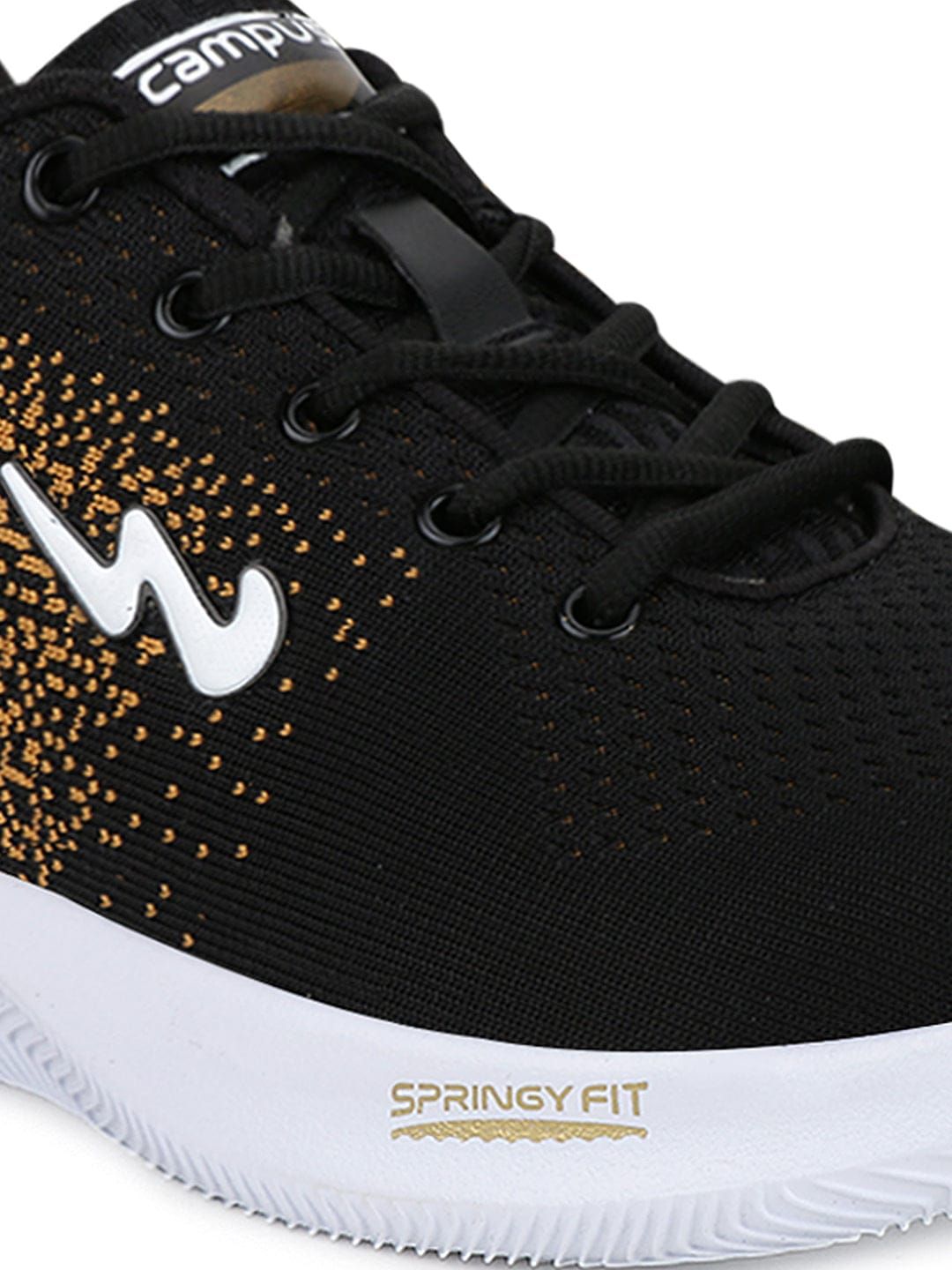 UMPIRE Black Men's Running Shoes sold by Campus Shoes product image thumbnail 5