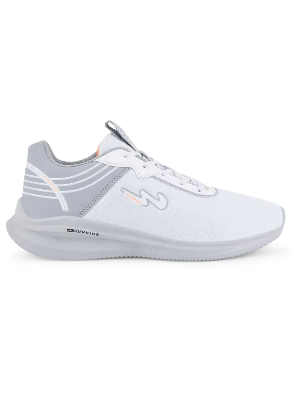 OLYMPUS White Men's Running Shoes sold by Campus Shoes