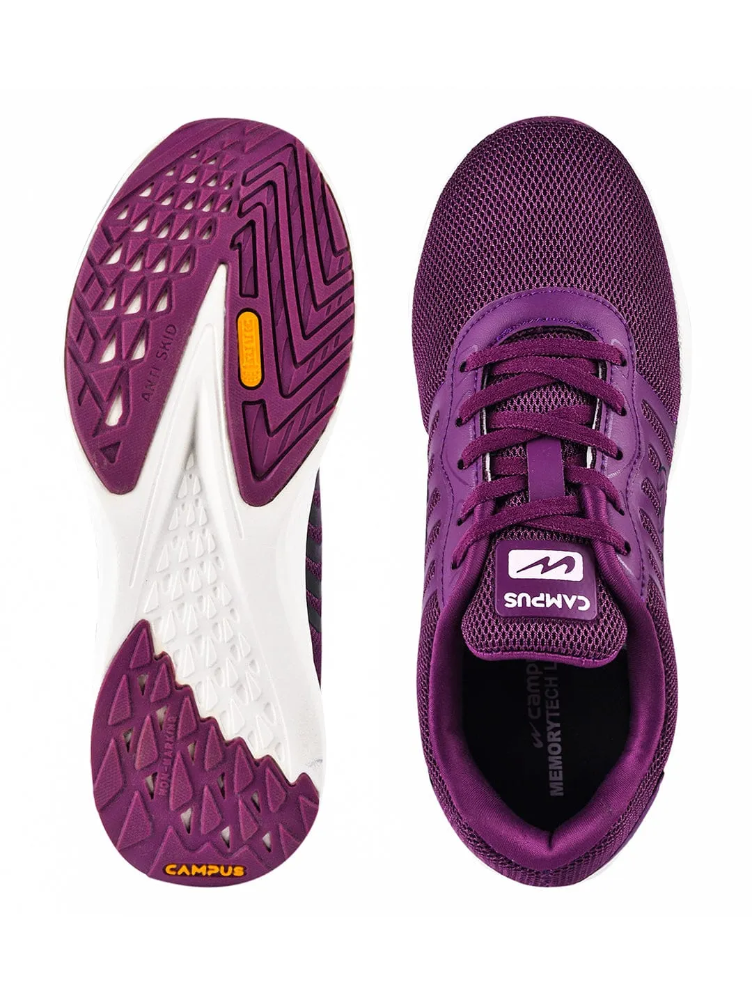 CAMP-NAAZ Purple Women's Running Shoes sold by Campus Shoes product image thumbnail 4