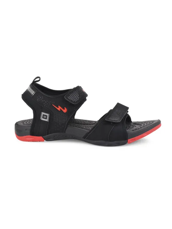 GC-22127 Black Men's Sandals sold by Campus Shoes