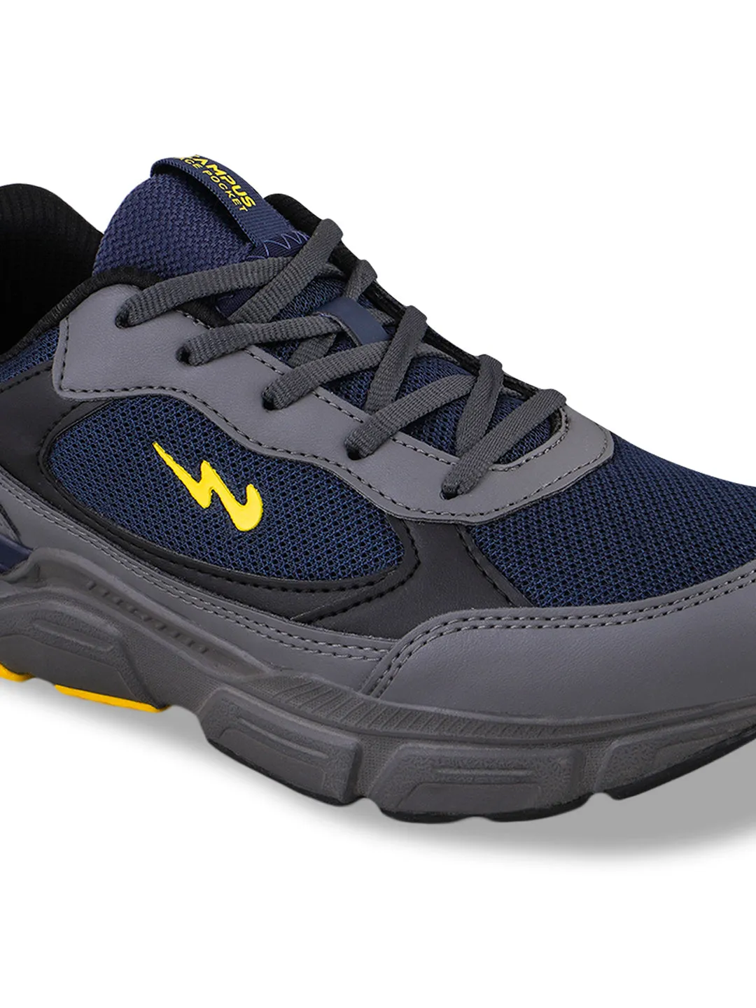 NAVIGATOR Grey Men's Running Shoes sold by Campus Shoes product image thumbnail 4