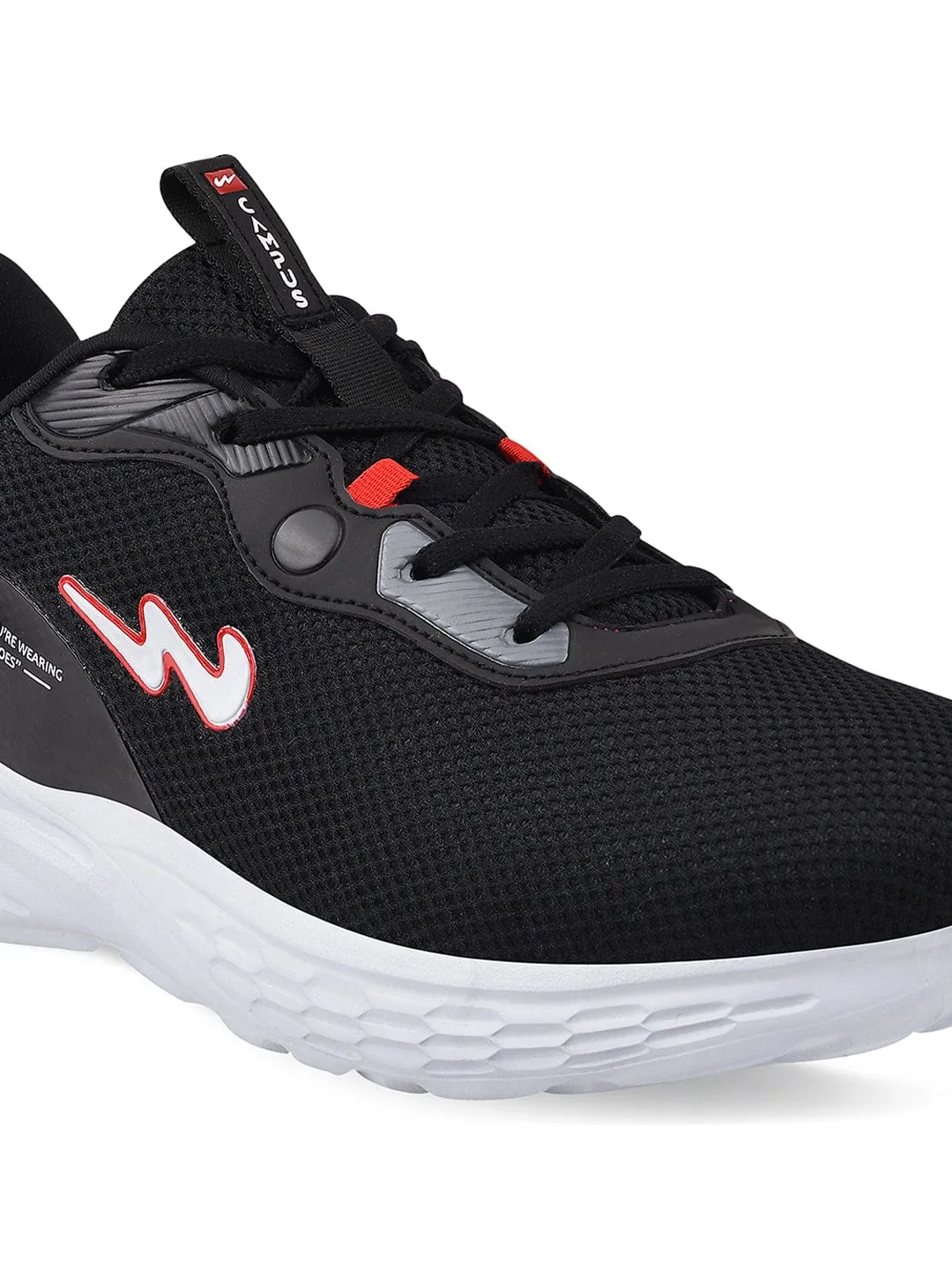 CAMP SMART Black Men's Running Shoes sold by Campus Shoes product image thumbnail 5