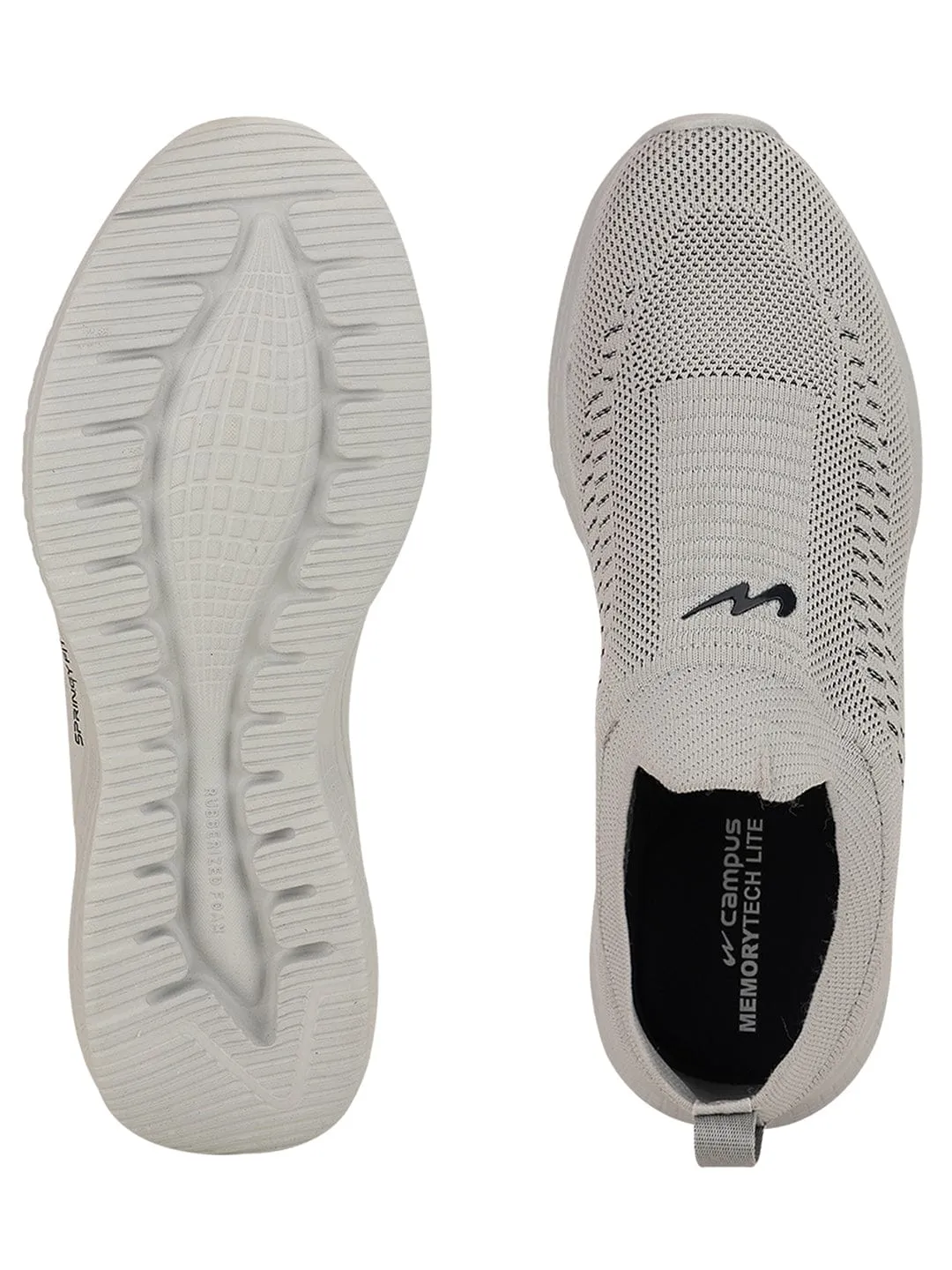 VAYU Grey Men's Walking Shoes sold by Campus Shoes product image thumbnail 4