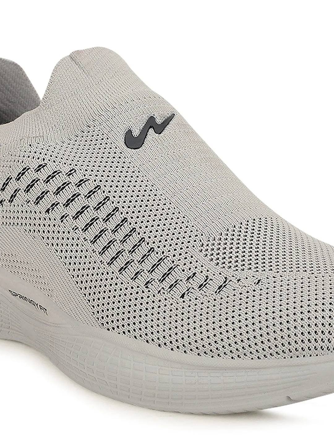 VAYU Grey Men's Walking Shoes sold by Campus Shoes product image thumbnail 5