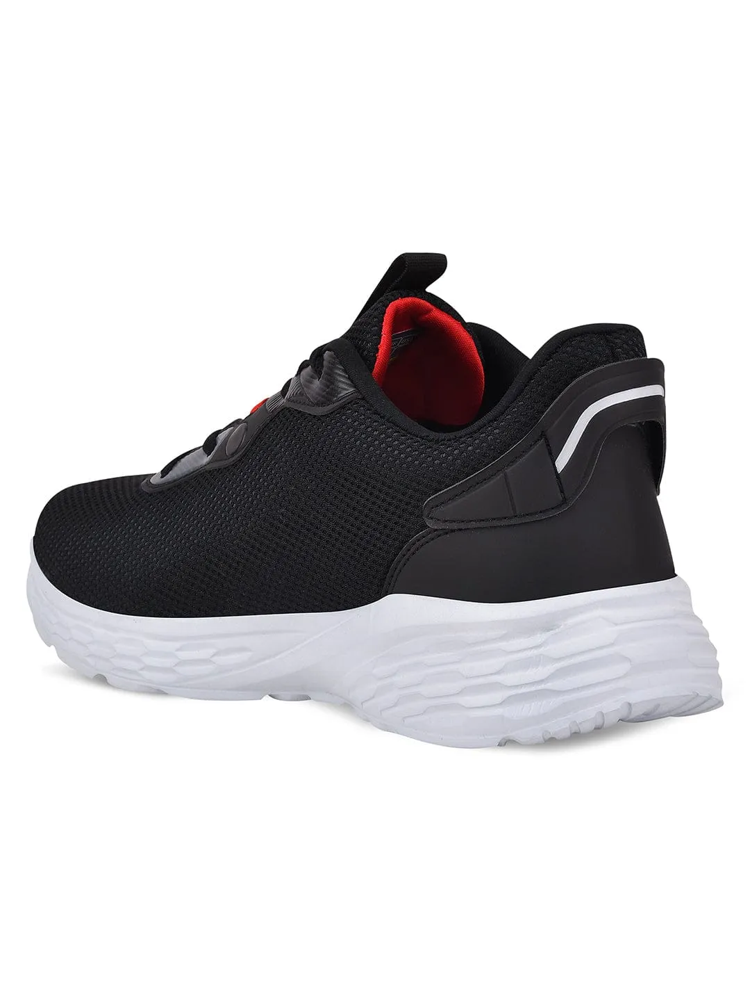 CAMP SMART Black Men's Running Shoes sold by Campus Shoes product image thumbnail 3