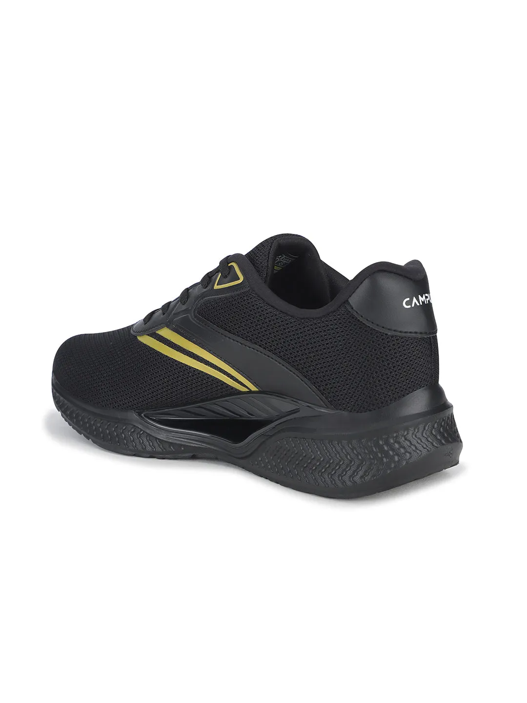 WONG Black Men's Sports Shoes sold by Campus Shoes product image thumbnail 3