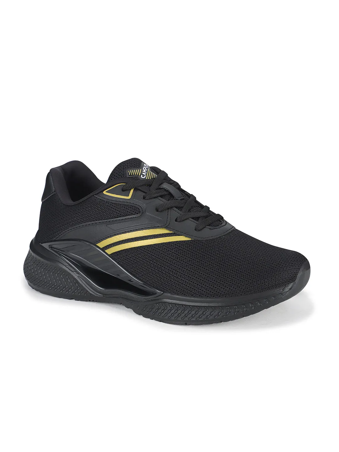 WONG Black Men's Sports Shoes sold by Campus Shoes product image thumbnail 2