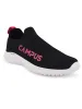CAMP SENSE Black Women's Slip-ons sold by Campus Shoes