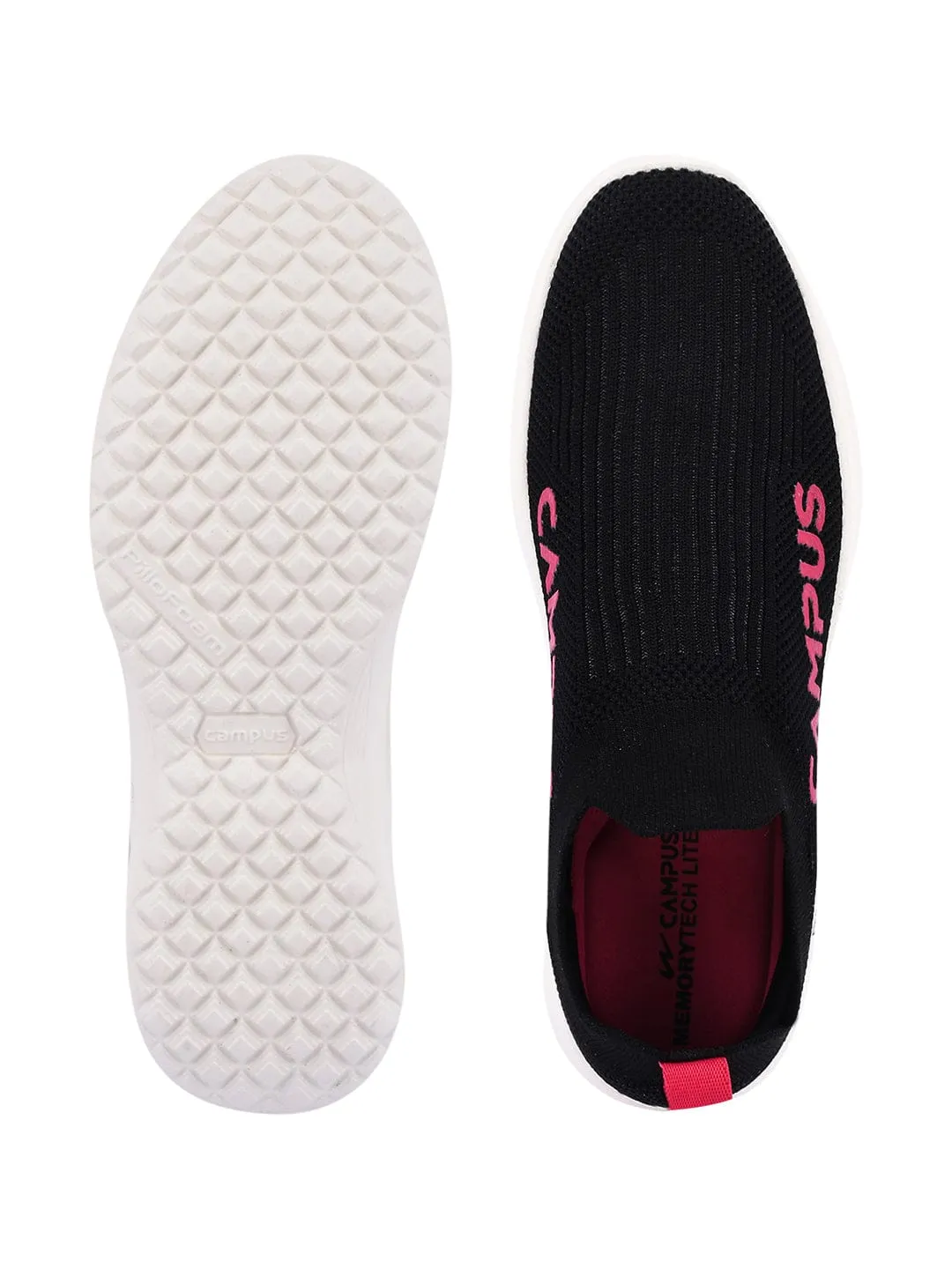 CAMP SENSE Black Women's Slip-ons sold by Campus Shoes product image thumbnail 5