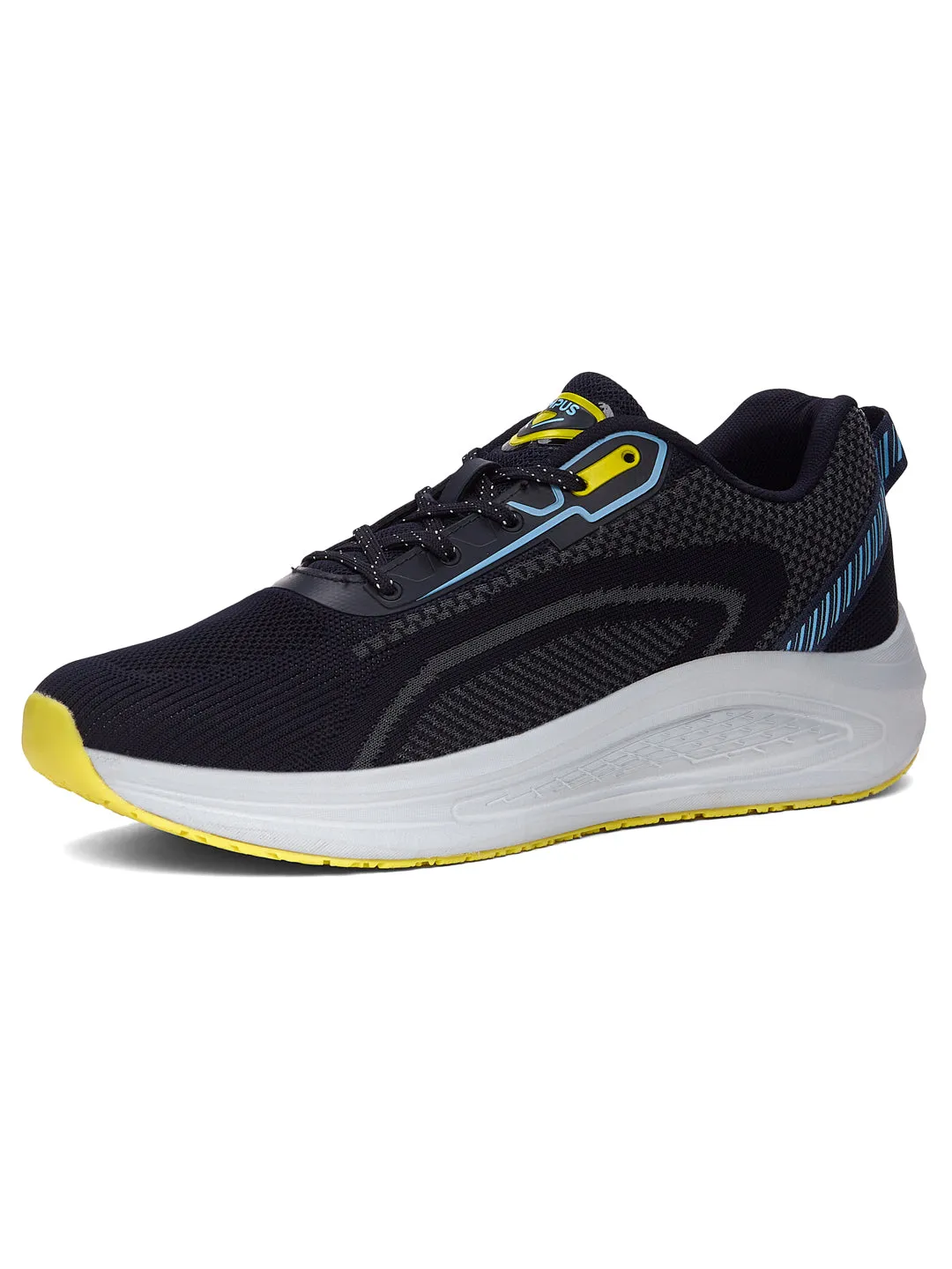 PLUSH Navy Men's Running Shoes sold by Campus Shoes product image thumbnail 5