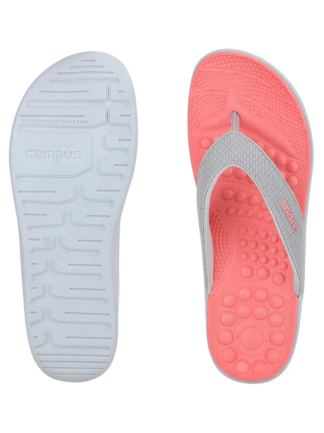 SL-411L-A Grey Women's Flip Flops sold by Campus Shoes product image thumbnail 4