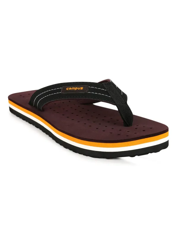 GC-1031 Brown Men's Flip Flops sold by Campus Shoes