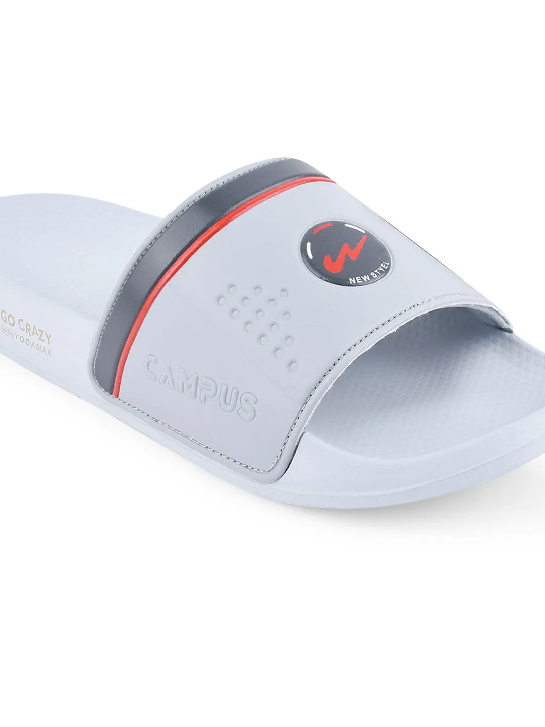 SL-431 Grey Men's Slides sold by Campus Shoes product image thumbnail 5