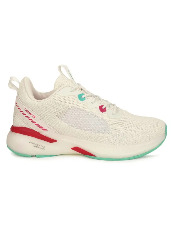 KEREN Off White Women's Running Shoes sold by Campus Shoes