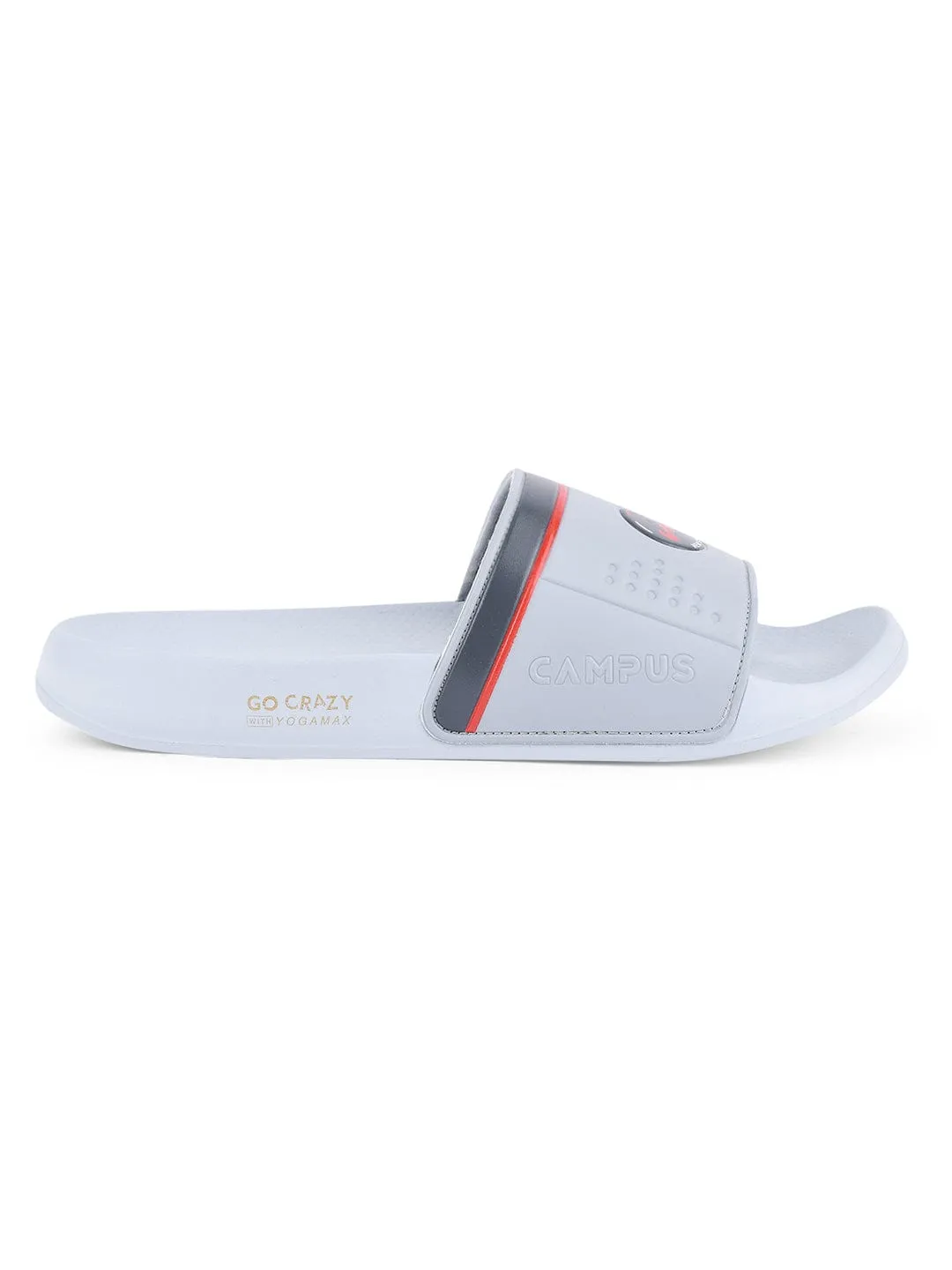 SL-431 Grey Men's Slides sold by Campus Shoes product image thumbnail 2