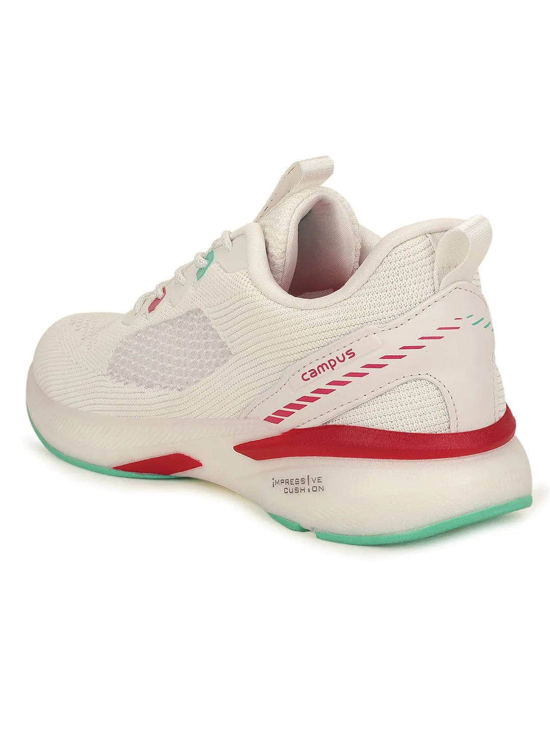 KEREN Off White Women's Running Shoes sold by Campus Shoes product image thumbnail 3