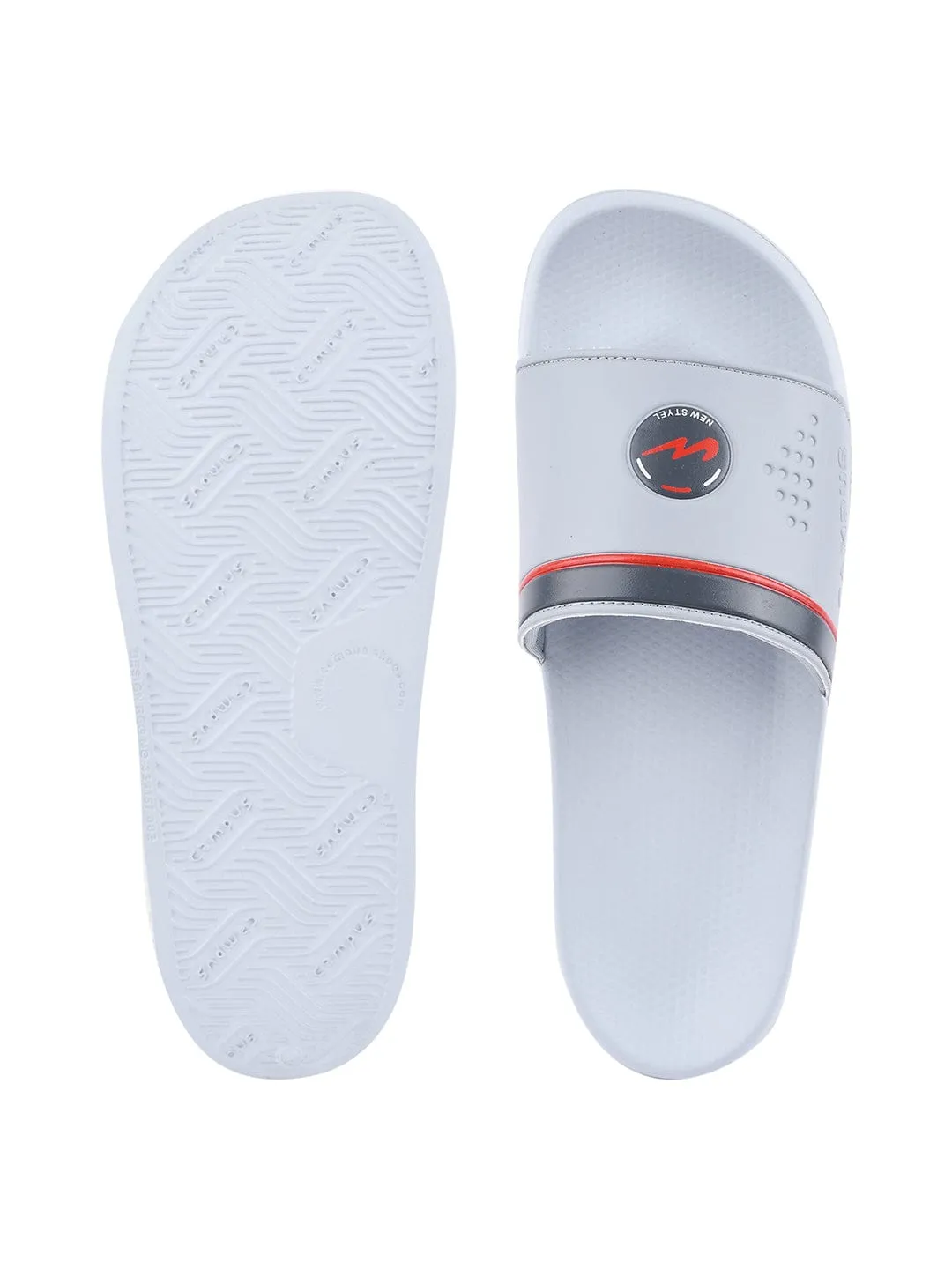 SL-431 Grey Men's Slides sold by Campus Shoes product image thumbnail 4