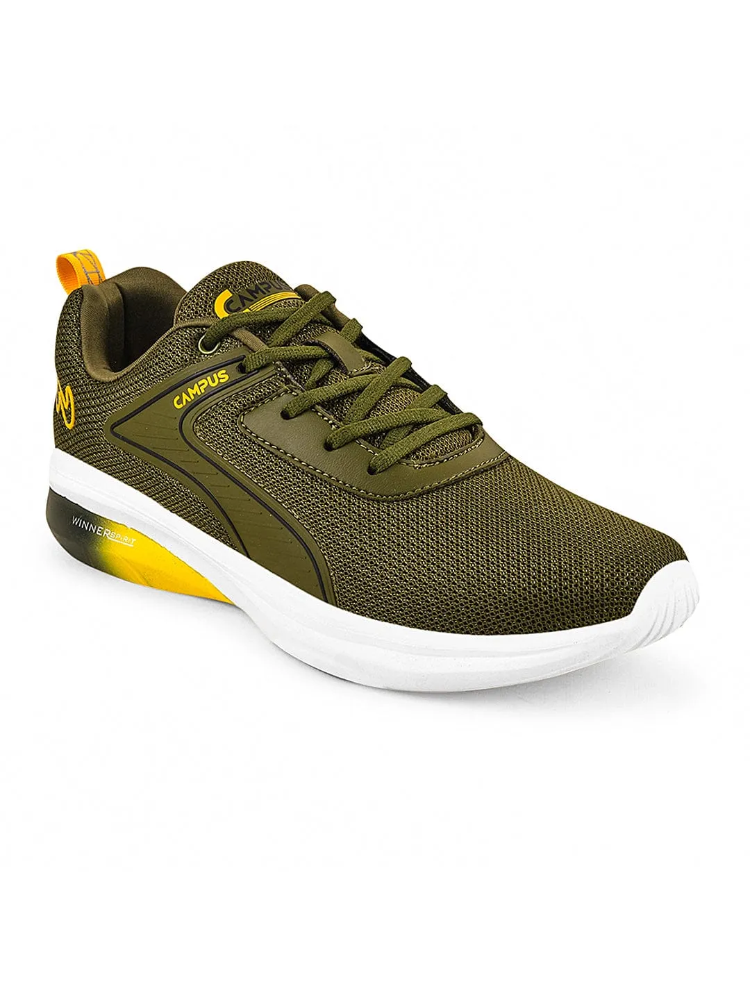 CAMP-THRIVE Olive Men's Running Shoes sold by Campus Shoes product image thumbnail 2