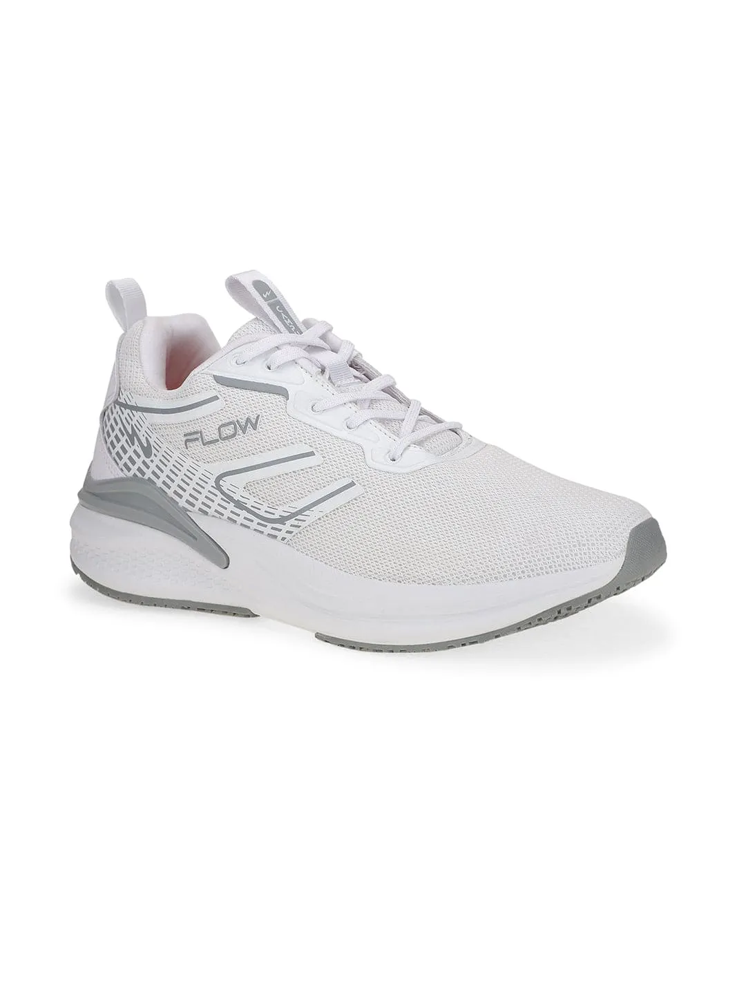 FLOW PRO White Men's Sports Shoes sold by Campus Shoes product image thumbnail 2