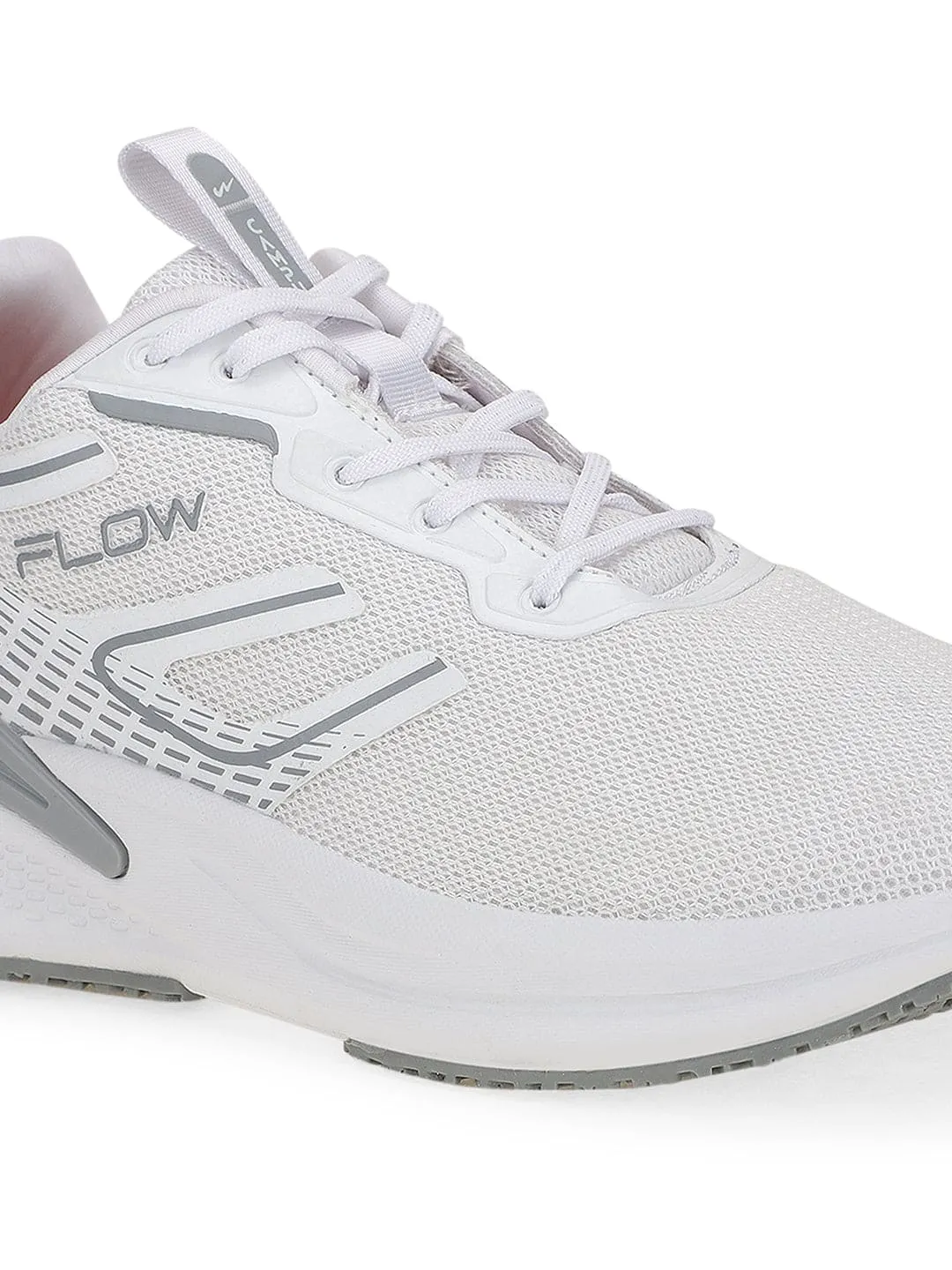 FLOW PRO White Men's Sports Shoes sold by Campus Shoes product image thumbnail 5