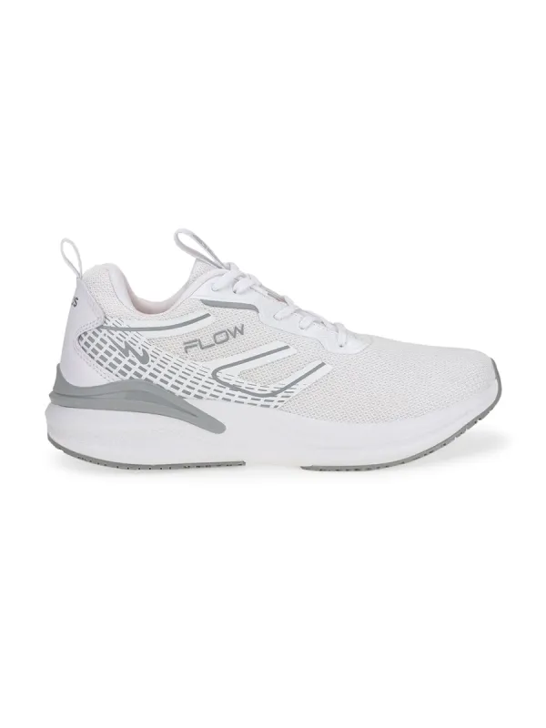 FLOW PRO White Men's Sports Shoes sold by Campus Shoes