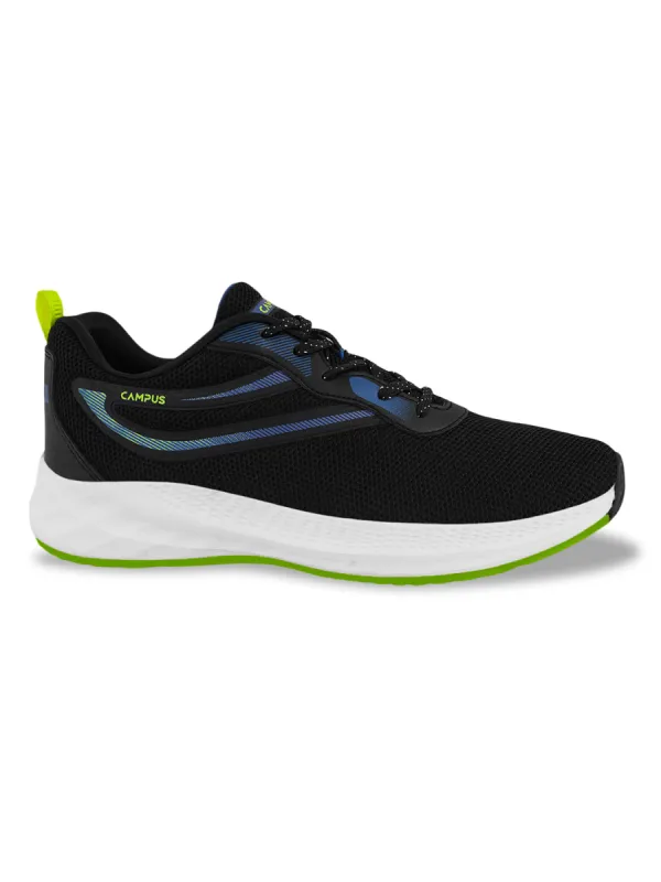 REMUS Black Men's Sports Shoes sold by Campus Shoes