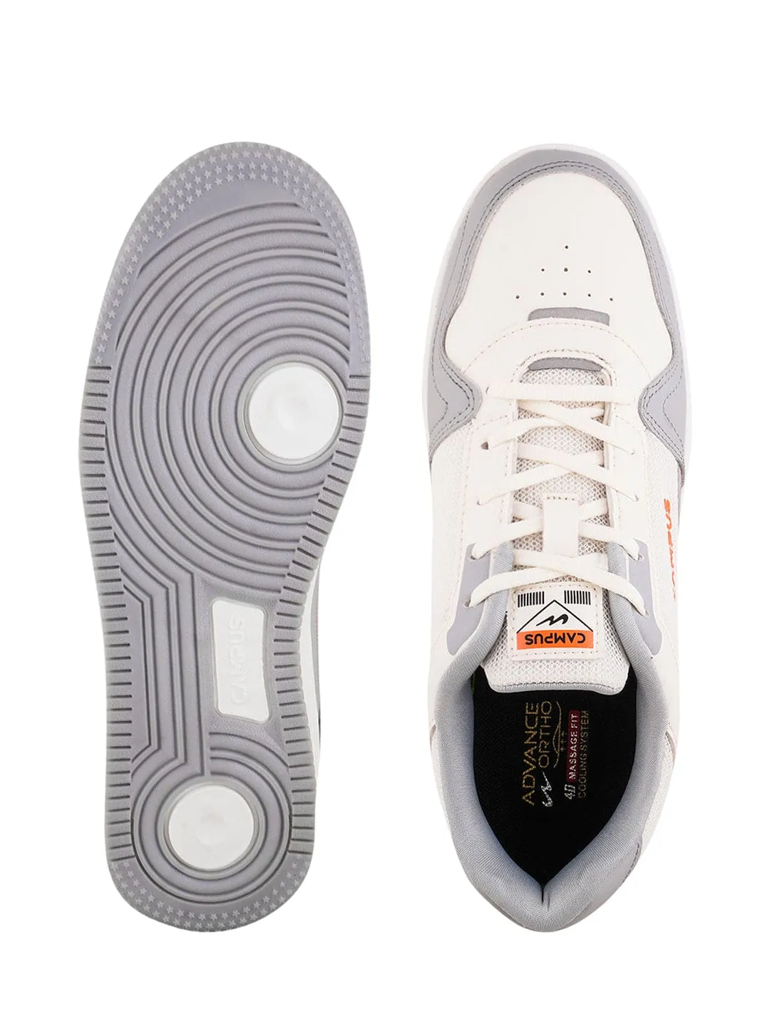OG-08 Off white Men's Sneakers sold by Campus Shoes product image thumbnail 4