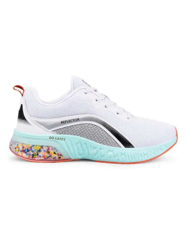 CLAY White Men's Running Shoes sold by Campus Shoes