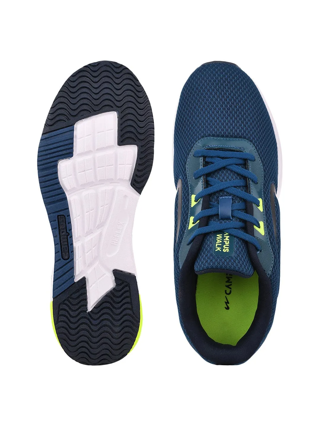 CAMP KARL Blue Men's Running Shoes sold by Campus Shoes product image thumbnail 4