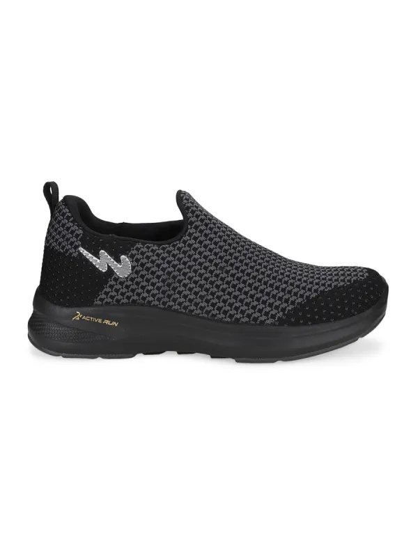 PROFUN Black Men's Casual Shoes sold by Campus Shoes