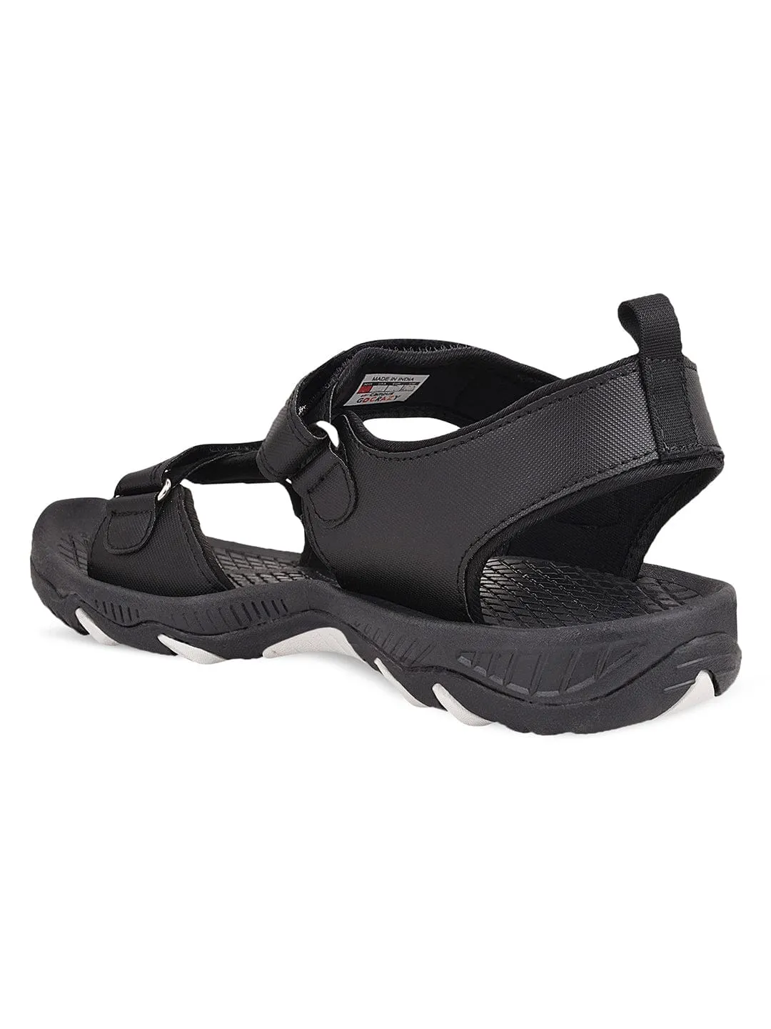 GC-2201 Black Men's Sandals sold by Campus Shoes product image thumbnail 3