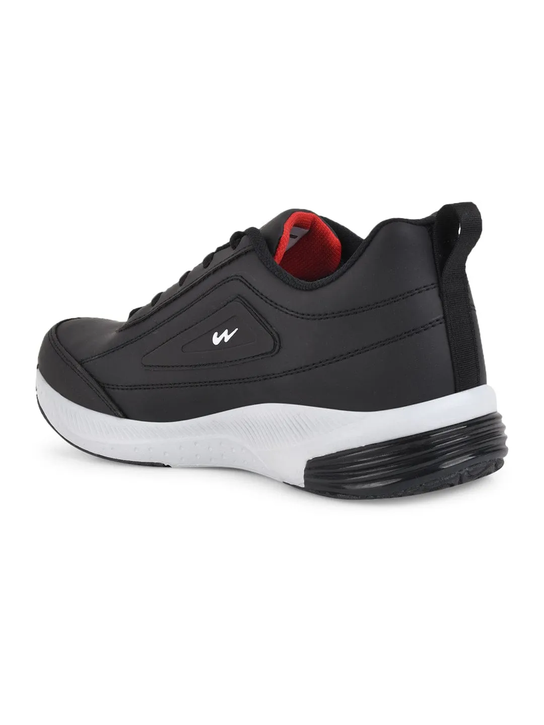 DUSK Black Men's Running Shoes sold by Campus Shoes product image thumbnail 3