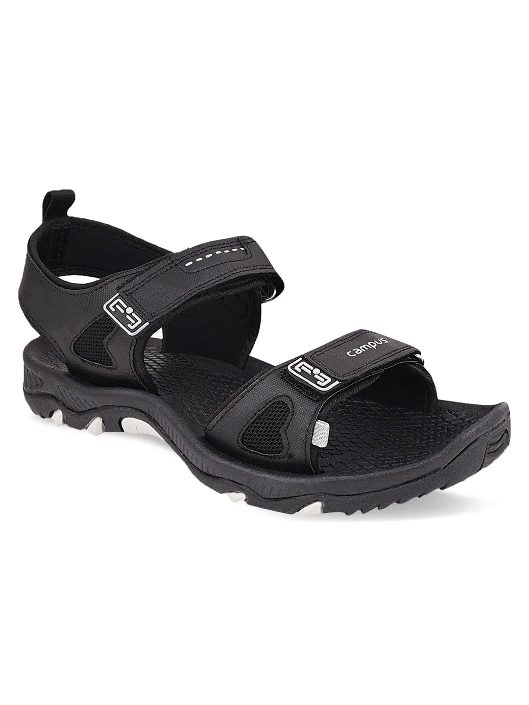 GC-2201 Black Men's Sandals sold by Campus Shoes product image thumbnail 2