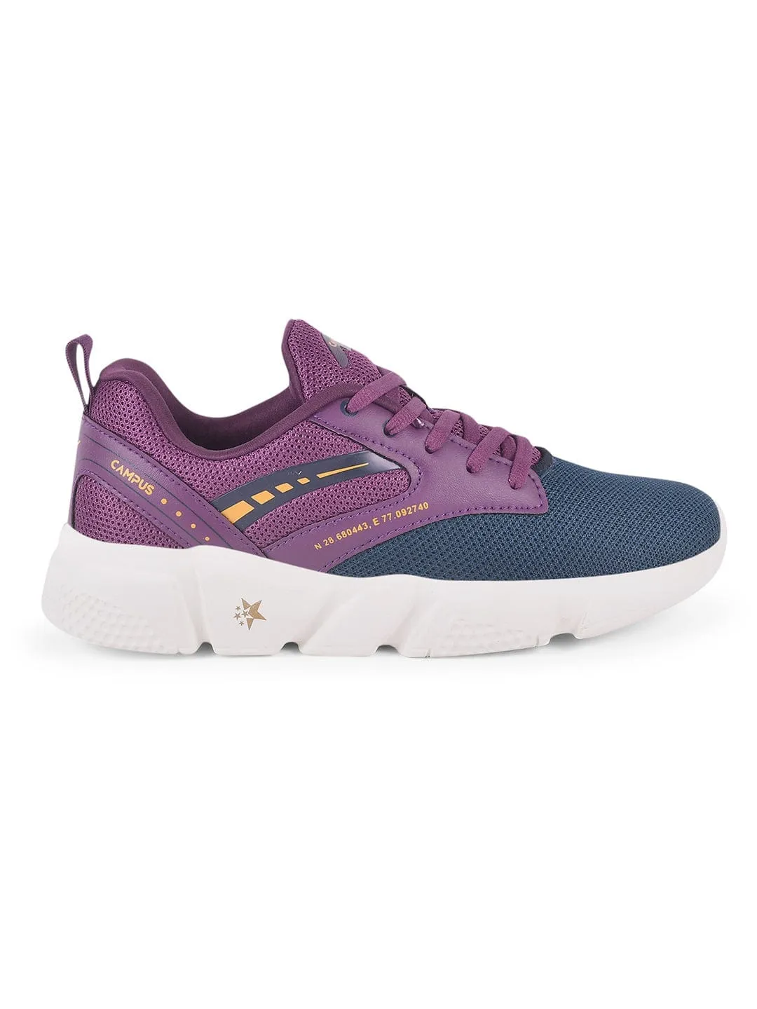 CAMP-GLAM Navy Women's Sneakers sold by Campus Shoes