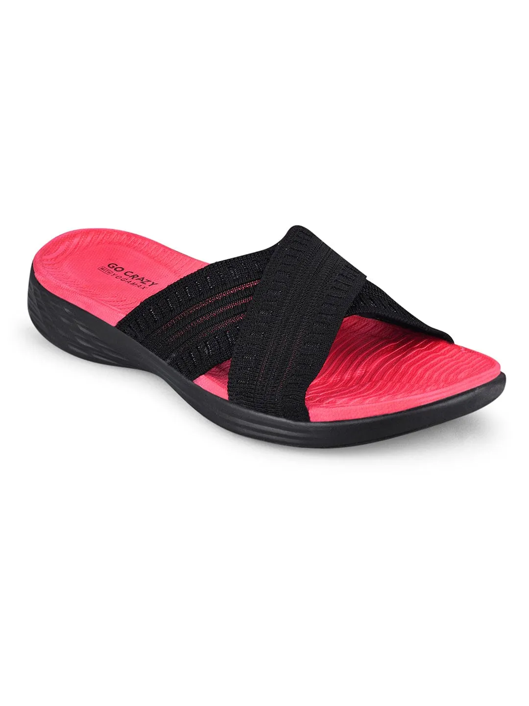 SL-403L Black Women's Slides sold by Campus Shoes