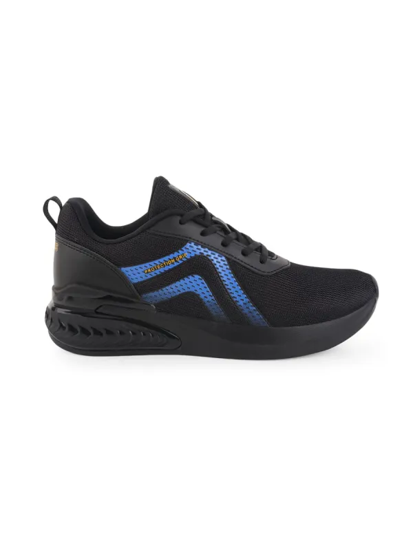 HOTLINE Black Men's Running Shoes sold by Campus Shoes