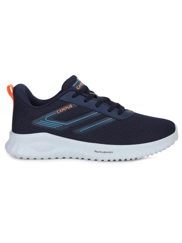 COIN Navy Men's Running Shoes sold by Campus Shoes