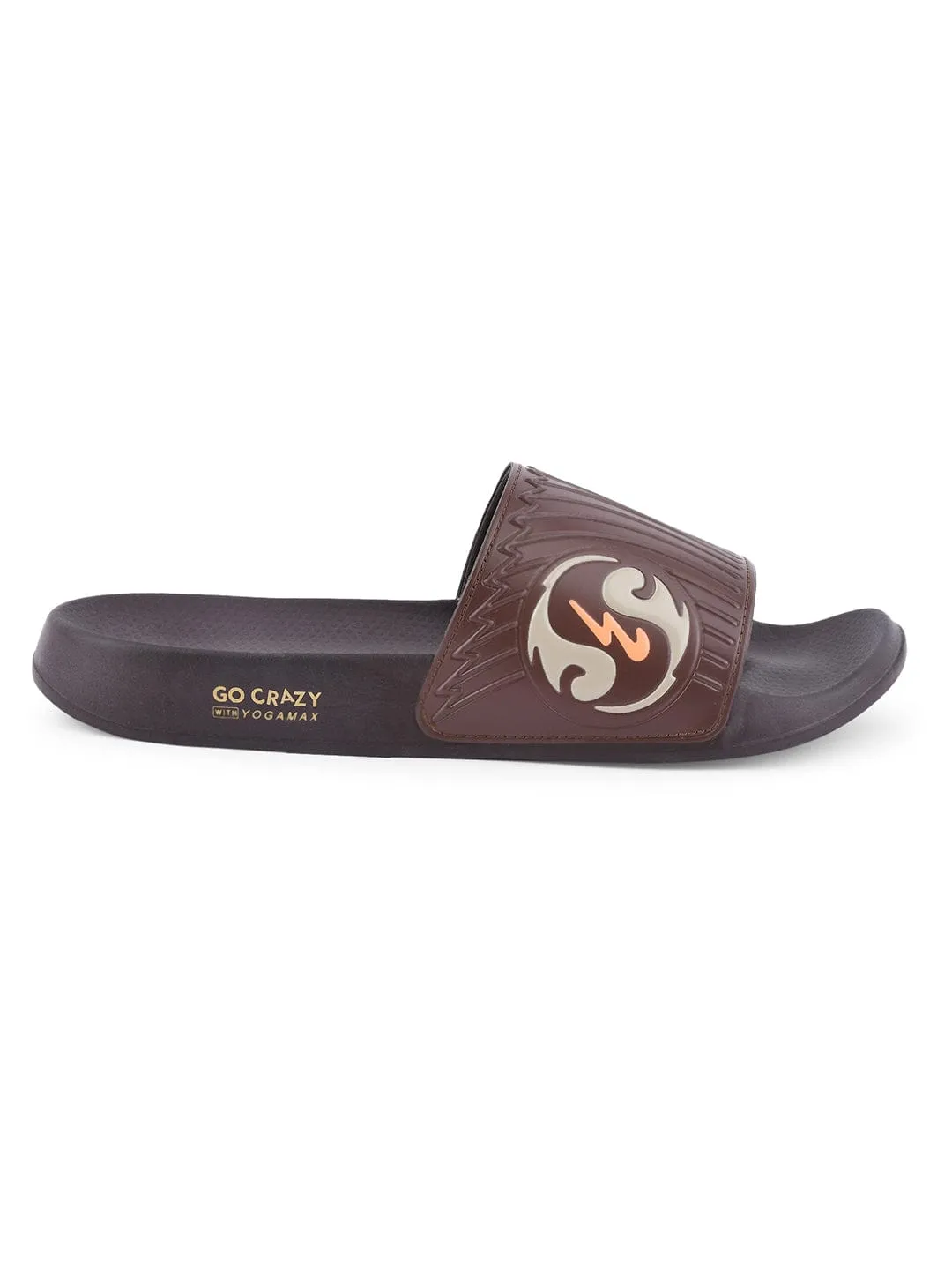 SL-430 Brown Men's Slides sold by Campus Shoes product image thumbnail 2