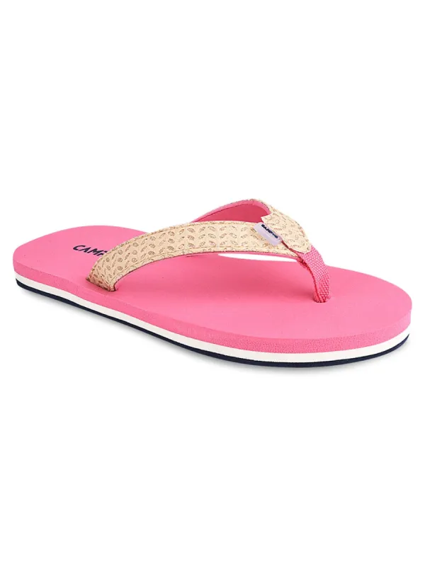 GCL-2009 Pink Women's Flip Flops sold by Campus Shoes