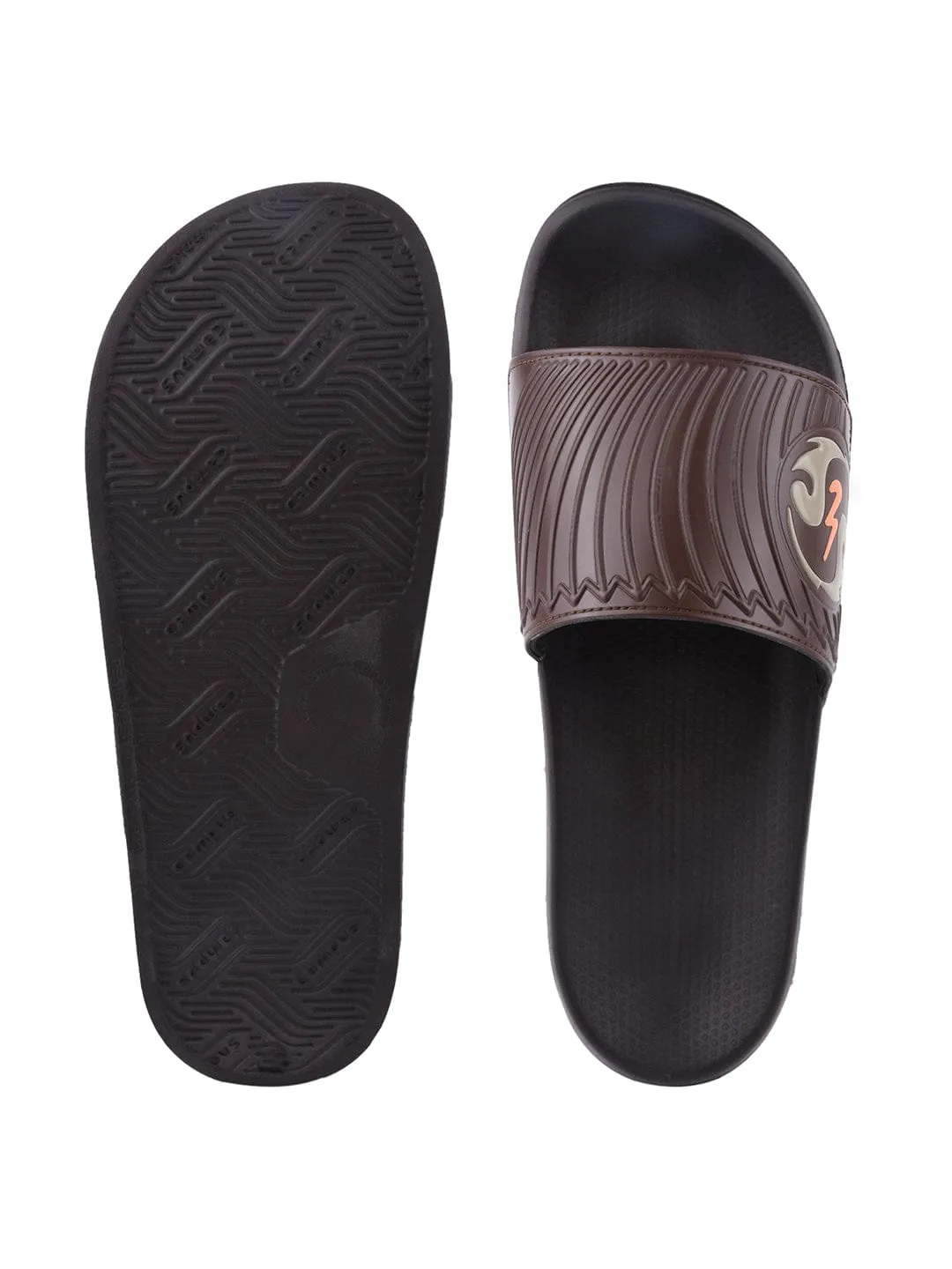 SL-430 Brown Men's Slides sold by Campus Shoes product image thumbnail 4