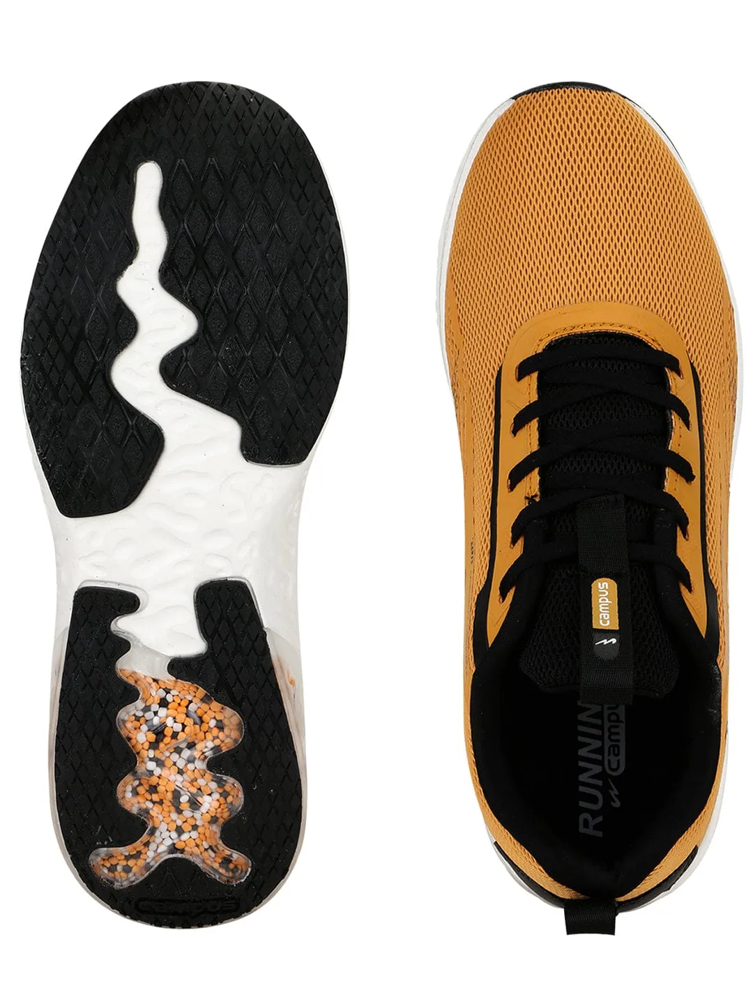 FIRST Yellow Men's Running Shoes sold by Campus Shoes product image thumbnail 4