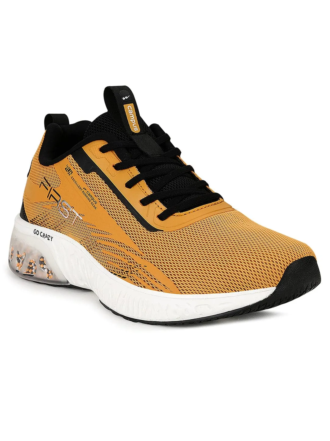 FIRST Yellow Men's Running Shoes sold by Campus Shoes product image thumbnail 2